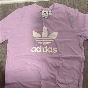 Adidas Lilac Short Sleeve Tee